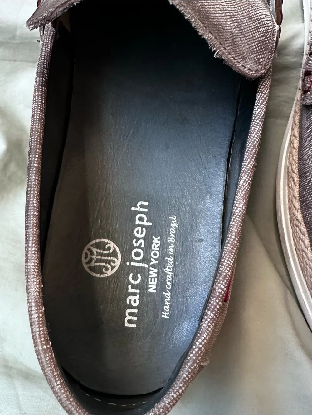 Marc Josephs Hand crafted Men’s Driving Loafers size 13